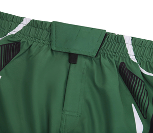 กางเกงขาสั้นสำหรับผู้ชายแบบซับลิเมตแห้งเร็วเป็นมิตรกับสิ่งแวดล้อมอุปกรณ์ฝึกออกกำลังกายในยิมผลิตในปากีสถาน - Product Image 2