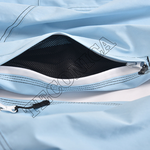 Pantalon cargo unisexe personnalisé pour le ski et le snowboard, avec cordon de serrage, coupe-vent, imperméable, respirant, doublure polaire, OEM de haute qualité - Product Image 5