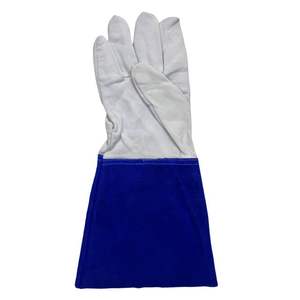 Guantes de soldadura de cuero Guantes de cuero resistentes al calor Guantes de soldadura para chimenea Guantes Tig Para Soldar Tig Heavy-Duty Premium - Product Image 4