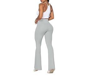 Mallas personalizadas de cintura alta y media para mujer hechas en fábrica, los mejores servicios, mallas de LICRA de alta calidad a la moda con etiqueta personalizada - Product Image 3