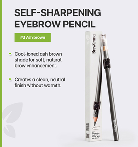 บราวเซนน่า ®   ดินสอเขียนคิ้วแบบลับคมเองได้ # 03 แอชบราวน์ 1 ชิ้น - Product Image 1