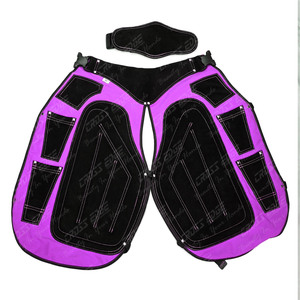 Professional Flexible design Leather Farrier Apron 29" Hoof loop knife holder Horse shoeing apron with leg straps western <b>chaps</b> - Product Image 1