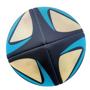 Pelota de Rugby hecha a medida de alta calidad, pelota de Rugby de cuero cosida a máquina para uso promocional, entrenamiento escolar y actividades deportivas - Product Image 6