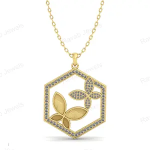 Новое поступление высокое качество 18k позолоченный 27 мм новый роскошный подарок хорошая цена индия ожерелье блестящее красивое ожерелье на заказ для женщин