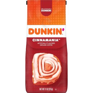 Café Molido con Sabor a Canela Dunkin' Cinnamania, 11 Onzas - Product Image 1