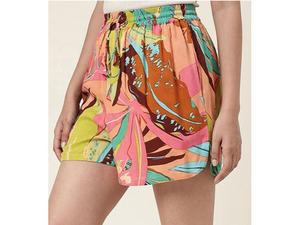 Ladies Summer Fashion <b>Board</b> <b>Shorts</b> Full Printed Beach Clothing Elastic Waist Breathable Colored Look Loose Fit Casual Wholesale - Product Image 4