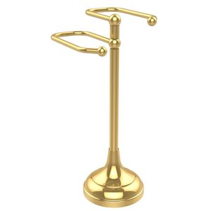 Classic brass <b>towel</b> stand for contemporary <b>bathrooms</b> offering durable design elegant <b>storage</b> solution for everyday use - Product Image 2