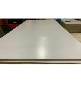 三聚氰胺胶合板1220x2440尺寸胶合板双面三聚氰胺涂层胶合板高质量