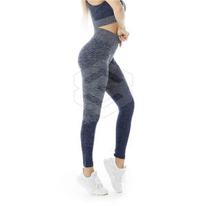 Sujetador deportivo y mallas transpirables de secado rápido para mujer, conjuntos de Yoga para gimnasio, ropa deportiva con patrón sólido, mallas de sujetador de talla grande para Fitness - Product Image 5
