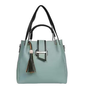 Designer de luxe femmes bandoulière en cuir sac à main fermeture éclair nouveau sac pliable deux sangles Style à la mode pour les Occasions d'anniversaire - Product Image 1