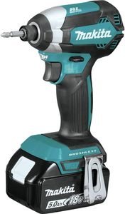 Atornillador de Impacto Inalámbrico Makita 40V Max XGT sin Escobillas 567890 con Mango de Plástico y Baterías de Varios Estilos - Product Image 2