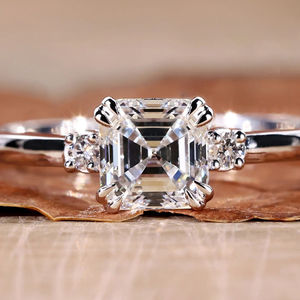 Igi แหวนผู้ชายประดับเพชรชุบทอง18K ประดับฮิปฮอปประดับเพชรสีโรสโกลด์ขนาด14K ใส่ได้ทั้งชายหญิงได้รับการรับรองจากแล็บ - Product Image 4