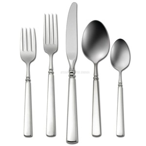 งดงาม 18/10 สแตนเลส Flatware ชุดเงินชุบทองสําเนียงหรูหรารูปแบบ Baroque ชุดช้อนส้อมจากอินเดีย 2024 - Product Image 3