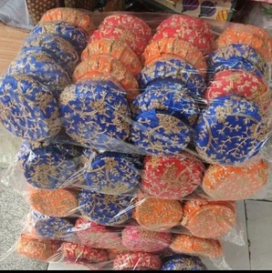 Brazaletes con forma de Matki para mujer al por mayor, joyero organizador para Navidad Mehendi, regalos de devolución Pooja, Día de San Valentín - Product Image 3