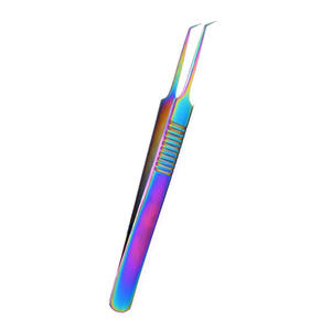 Kit de herramientas de belleza de calidad del fabricante, juego de pinzas para pestañas de color personalizado, 6 piezas con punta puntiaguda - Product Image 3