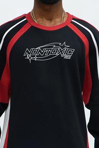 Camisa de manga larga estilo Racer para hombre camisa de serigrafía personalizada para hombre camisa transpirable de alta calidad - Product Image 6