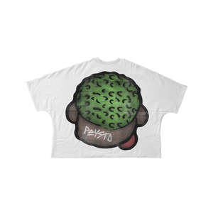 Custom Heavyweight 100% algodón de los hombres Boxy Fit camiseta Color sólido Streetwear Hip Hop estilo de serigrafía recortada camiseta de gran tamaño - Product Image 2