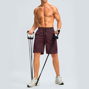 Pantalones Cortos Deportivos para Hombre, con Bolsillo con Cremallera, Transpirables, de Malla, Estampados, para Baloncesto, Ropa Deportiva al por Mayor Bsci, de Secado Rápido - Product Image 5