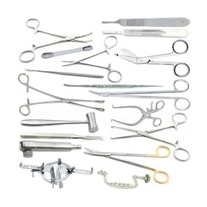 Juego de instrumentos quirúrgicos para Kit de herramientas de hospital Instrumentos quirúrgicos para cirugía básica (juego de 14) Básico - Product Image 5