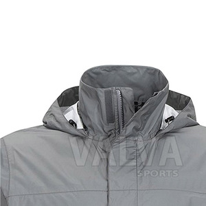 เสื้อแจ็คเก็ตกันลมสำหรับผู้ชายแฟชั่นปี 2024 คุณภาพสูงสำหรับฤดูหนาว กันน้ำ ระบายอากาศได้ดี บุด้วยโพลีเอสเตอร์ ผ้าเนื้อบางเบา คอตั้ง - Product Image 2