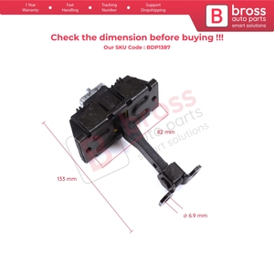 BDP1387 Conjunto de tope y limitador de puerta delantera para Vito Viano V Class Mixto EQV W639 W447 2003 en adelante A4477207500 - Product Image 5
