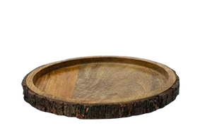 Dessous de verre en bois de mangue contemporain nouveau ménage tasse à thé tapis tampons en bois résine napperon pour vaisselle boissons écorce bois pensionnaire - Product Image 2