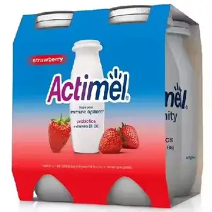 Danone Actimel çilek aromalı fermente süt 1.5% 100g