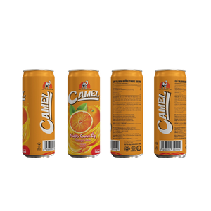 Camel Orange 330ml Alta concentración Natural Fruta Vegetal Zumo Lata OEM Personalizable Global Bebidas Exportación Sabor - Product Image 6
