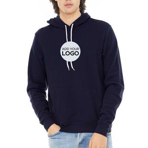 Sweat à capuche brodé d'hiver avec logo imprimé graphique, effet délavé à l'acide, en tissu épais - Product Image 3