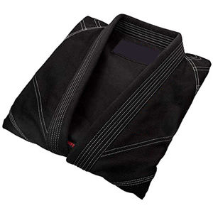 ODM Premium calidad nueva llegada Unisex mezcla de algodón pantalones de artes marciales Venta caliente rodilla reforzada para entrenamiento de Karate/Jiu Jitsu - Product Image 1