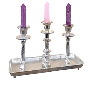 New Design Aluminum <b>Candlestick</b> Pillar Home & Parties Decorating Modern Candle Holder Pillar for Lighting Decoration - Product Image 1