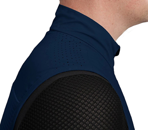 Short de cyclisme bleu marine pour femme Sprint Sports, respirant, tissu 220g, fermeture éclair intégrale sur le devant, coupe athlétique, vêtements de sport - Product Image 5