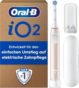 Oral-B iO Series 2 Electric <b>Toothbrush</b>, 1 <b>Toothbrush</b> <b>Head</b>, 3 Brushing Modes For Dental Care, Travel Case, Travel Refill Holder - Product Image 5