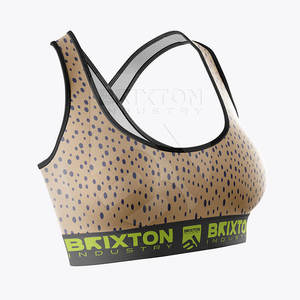 Sujetador Deportivo Ligero de secado rápido transpirable de nuevo diseño para mujer Sujetador deportivo cómodo de secado rápido para niñas - Product Image 2