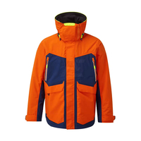 Veste de navigation marine professionnelle avec pantalon à bretelles taille haute Veste de navigation de haute qualité avec pantalon à bretelles