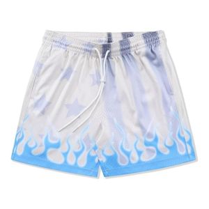 Short en maille de basket-ball personnalisé pour hommes en polyester OEM ODM 100% Short de sport à séchage rapide à impression par sublimation - Product Image 3