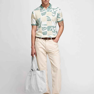 Manga corta de algodón suave para hombres para Polos Ropa informal transpirable Bordado personalizado Suministro directo de fábrica OEM Pedido al por mayor - Product Image 5