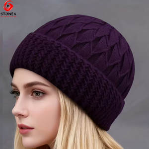 Gorro de Invierno para Hombre, de Felpa, 100% Acrílico, Ligero, Suave, Cálido, Informal, para Playa y Exteriores, de Alta Calidad - Product Image 2