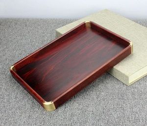 Plateau de service en bois rond d'une seule pièce de qualité supérieure pour restaurants et hôtels plats - Product Image 4