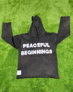 Speedy Industry nouveauté 100% coton pull à capuche séchage rapide détresse Anti-rides polaire hiver Streetwear broderie - Product Image 2