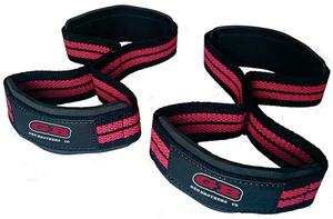 Logotipo personalizado Levantamiento de pesas Figura 8 100% Correas de algodón Últimos diseños Figura 8 transpirable Correas de levantamiento de pesas - Product Image 2