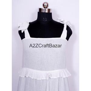 Vestido Midi Casual Bohemio Étnico Indio de Algodón 100% Ecológico, Tejido, Sin Mangas, con Estampado Digital y Botones para Mujer - Product Image 4