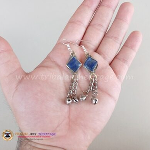 ต่างหู kuchi ชนเผ่าทำด้วยมือของอัฟกานิสถานเครื่องประดับสไตล์โบฮีเมียนต่างหูตุ้งติ้งสำหรับผู้หญิง - Product Image 2