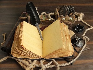 Journal en cuir antique fait main Vintage S Moon Design Deckle Edge A5 Spiral Personnalisable Gift Organizer Box Personal Diary - Product Image 2