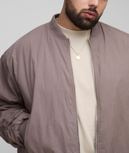 Chaqueta de Béisbol para Hombre Estilo Urbano OEM, Chaqueta Deportiva Informal Gruesa y Cálida para Exteriores, Cortavientos, con Cuello Alto, Estilo Universitario - Product Image 5