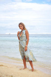 Nuevo Kimono Elegante de Rayón Tejido a Mano con Estampado Tie-Dye Estilo Bohemio para Mujer, Túnica Larga Midi para la Playa, Ropa de Verano para Vacaciones y Resort - Product Image 6