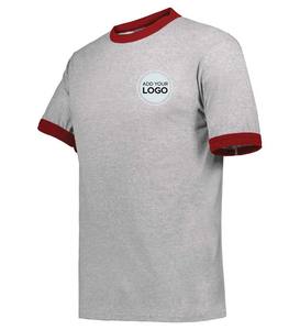 Camiseta Ringer con cuello de color de contraste y puños Camiseta 50/50 de algodón/poliéster - Product Image 4