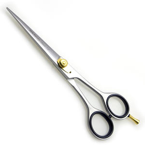 KOUNAIN Ciseaux de coiffeur en acier inoxydable pour coupe de cheveux Ciseaux de salon de coiffure micro dentelés noirs - Product Image 4