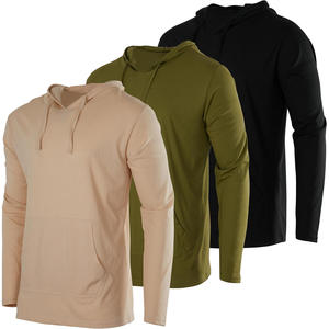 Streetwise <b>Mens</b> <b>Hoodie</b> Soft Fleece Warm Layer Smooth Touch Flexible Motion Clean Modern Profile Durable Stitch OEM ODM Wholesale - Product Image 2