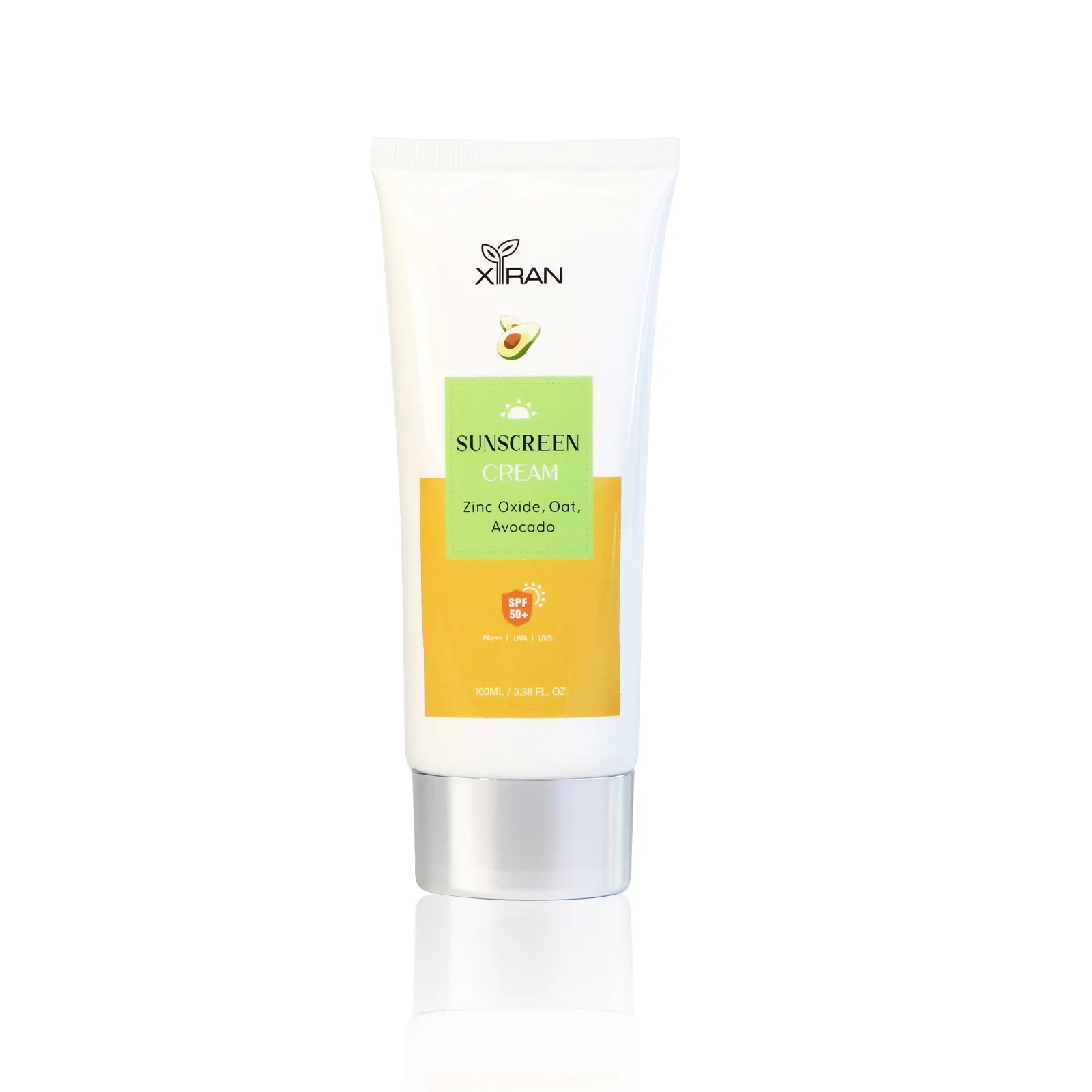 Marque privée Crème solaire ultra protectrice UV All-Day Defence SPF 50 + PA +++ Écran solaire blanchissant personnalisé pour le visage longue durée